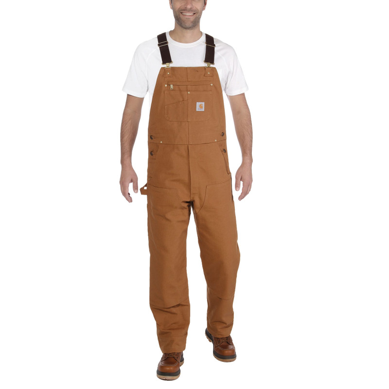 Salopette ultra résistante coton Duck – Carhartt personnalisée avec logo brodé