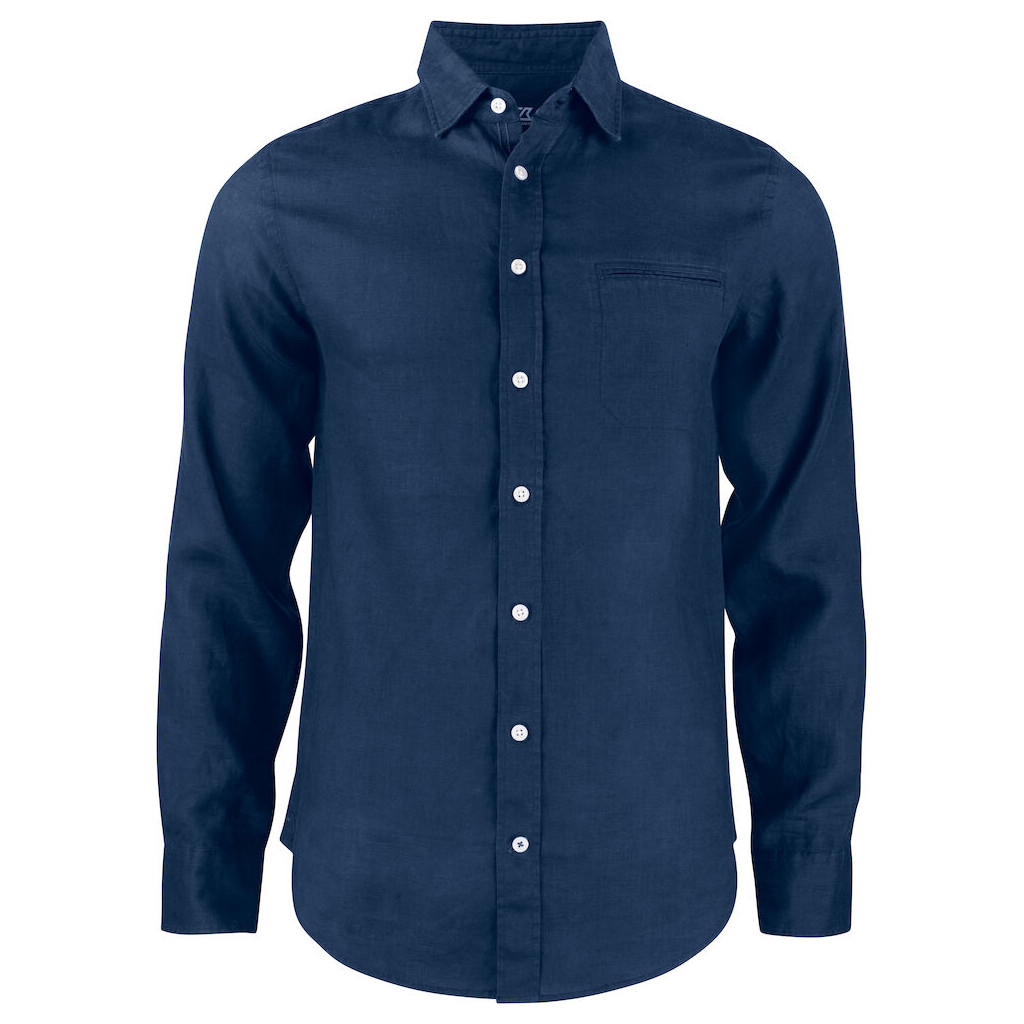 Chemise En Lin Manches Longues Pour Homme