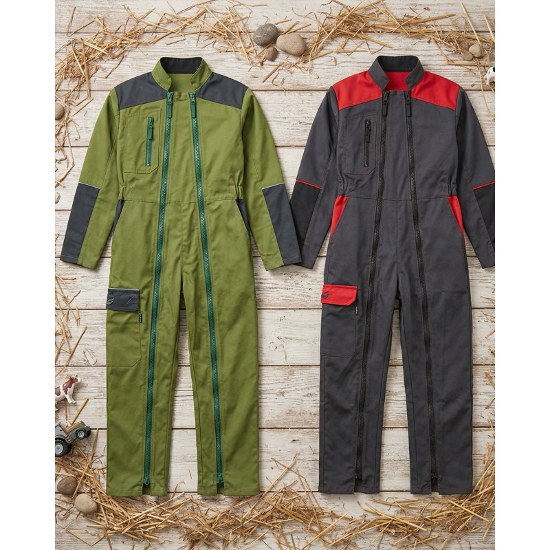 Combinaison enfant double zip – LMA Zéphyr & Elfe personnalisée avec logo brodé