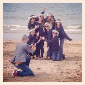 shooting photo plage deauville