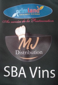 sponsors  logo imprimé