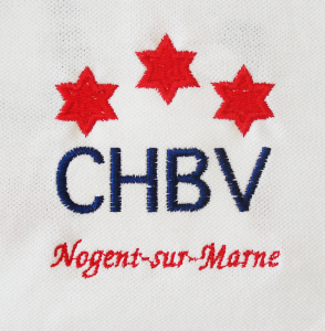 logo CHBV brodé