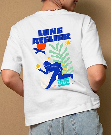 Illustration de la technique Sublimation