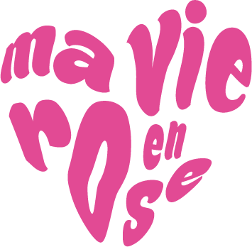 Visuel libre « Ma vie en rose » disponible dans le module de personnalisation