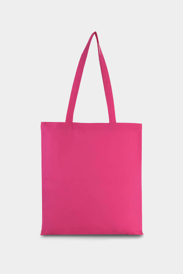 Tote bag rose personnalisable pour collectes et merchandising
