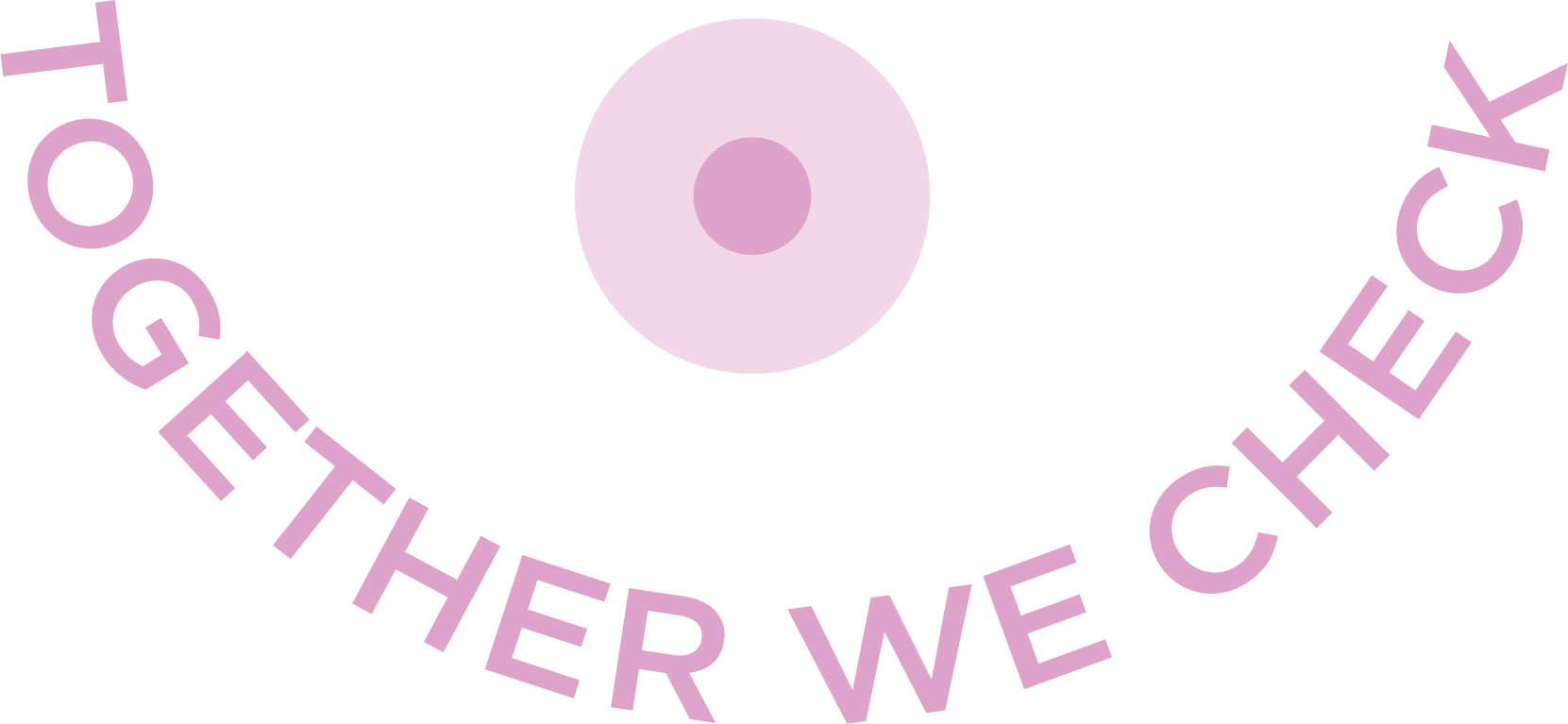 Visuel libre « Together we check » disponible dans le module de personnalisation