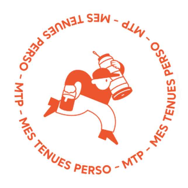 Sticker rond MTP — Mes Tenues Perso