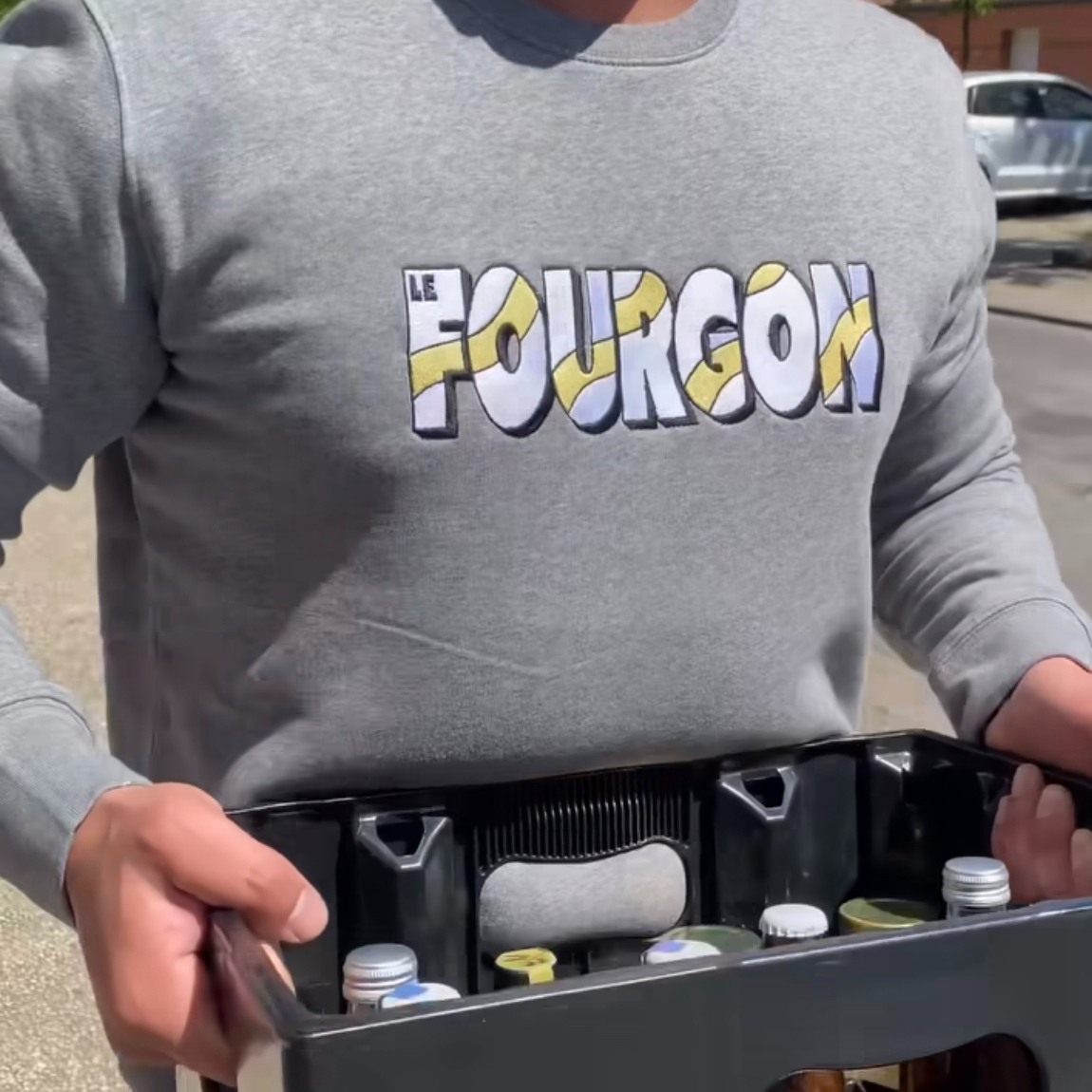 Sweats brodés Le Fourgon