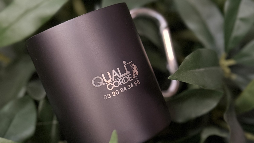 Tasse gravée Quali Corde