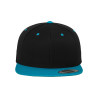 black / teal