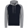 oxford navy heather grey