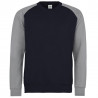 oxford navy heather grey