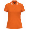 Orange / White
