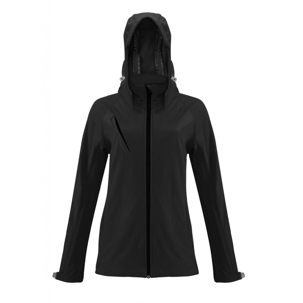 Softshell KARIBAN Veste softshell à capuche amovible femme K414 à  personnaliser