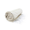 Beige / White